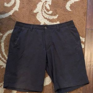 Men’s under armour black shorts.